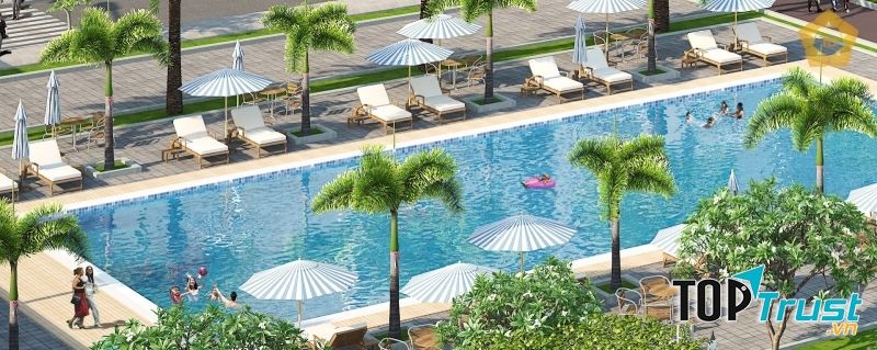 Hình ảnh bể bơi Paragon Tower