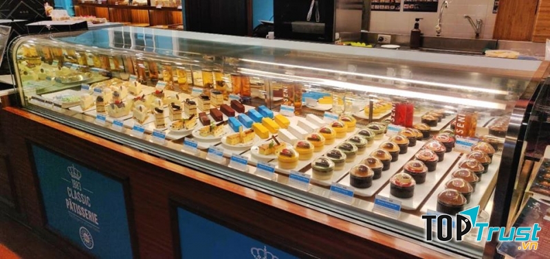Thực đơn Paris Gateaux có nhiều sự lựa chọn cho bạn, bánh ở đây tuy làm theo phong cách Pháp