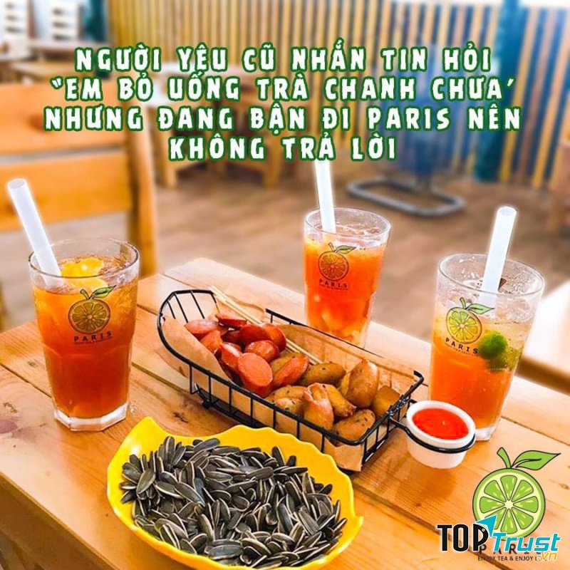 Paris - Tiệm Trà Chanh Khoái Châu - Hưng Yên