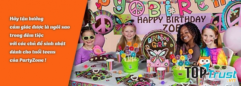 Party Zone tự hào là đơn vị phân phối duy nhất của Amscan tại Hà Nội.