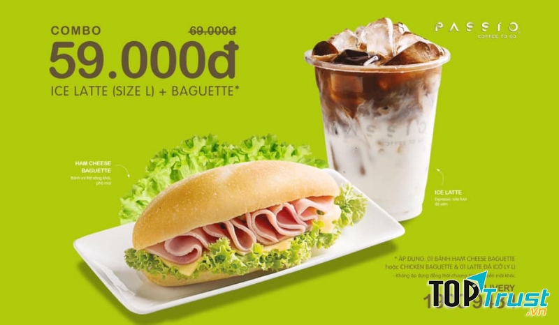 Đồ ăn, đồ uống của quán