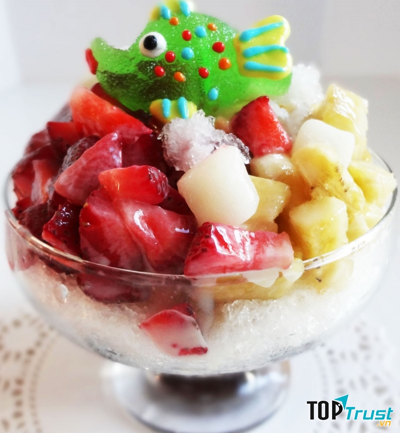 Patbingsu giải nhiệt cực kì hiệu quả