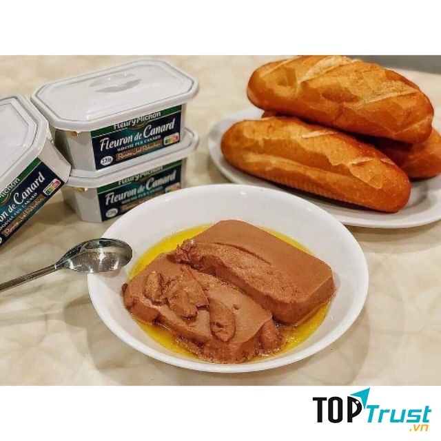 Pate gan ngỗng sốt áp chảo