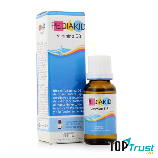 ﻿Pediakid Vitamin D3 Cho Bé: