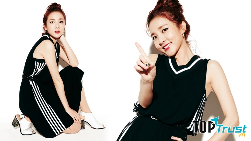 Sandara Park trong trang phục của Penshoppe