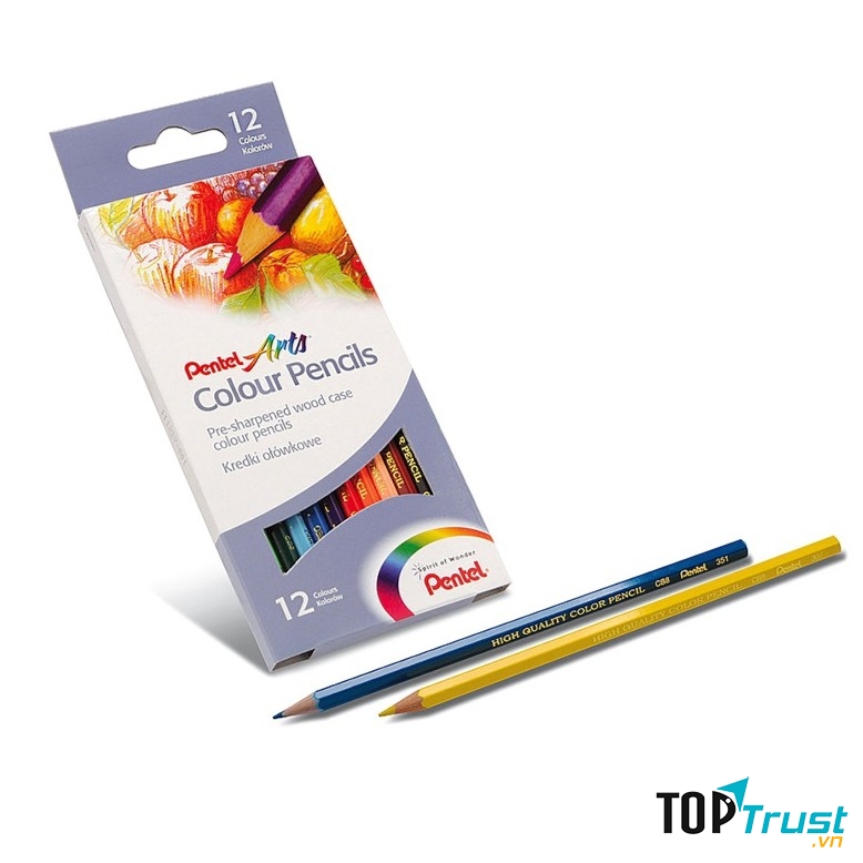 Pentel Chì Màu Khô