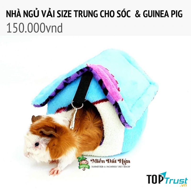 Nhà ngủ bằng vải cho sóc