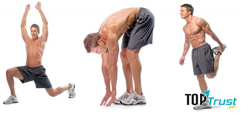 Phải khởi động thật kỹ trước khi bắt đầu buổi tập