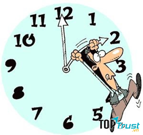 Chú ý đến thời gian và sức khỏe