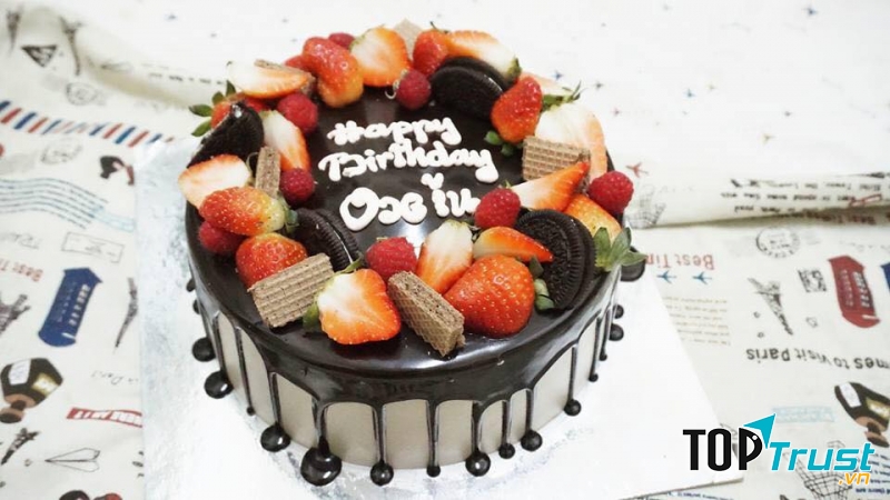 Các nguyên liệu làm bánh đều rất tươi ngon