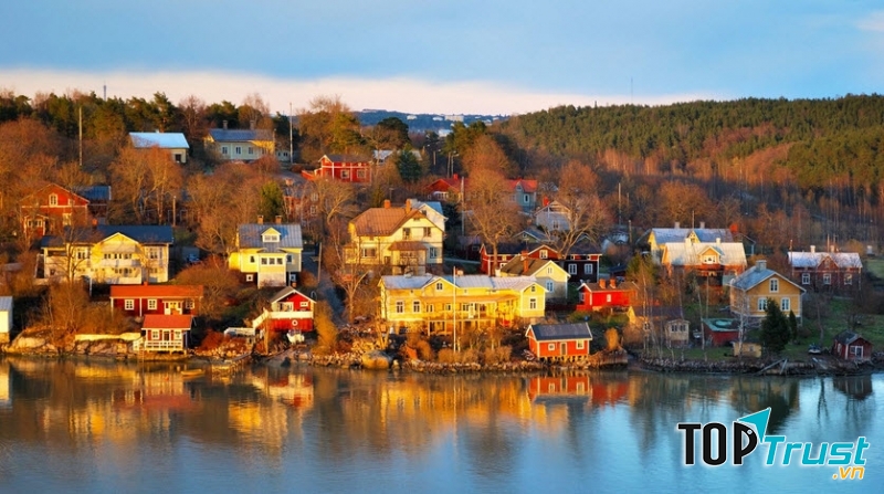 Phong cảnh nên thơ tại Phần Lan