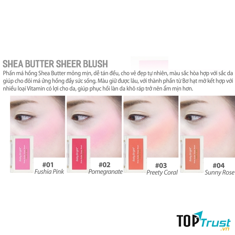 Phấn má hồng Baby Bright