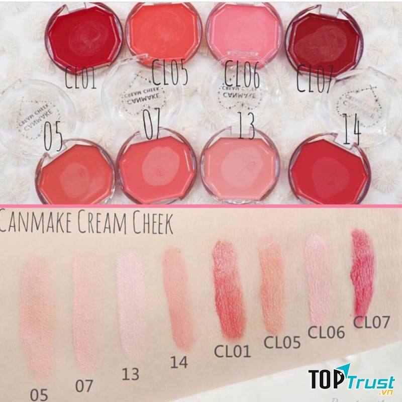Phấn má hồng Canmake Cream Cheek