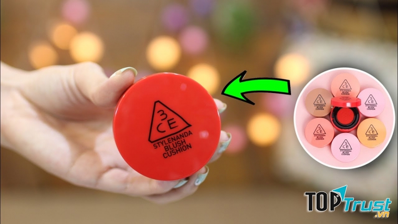 Phấn má hồng dạng kem 3CE Blush Cush Cushion
