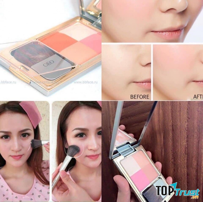 Phấn má hồng Geo Soft Color Face Touch