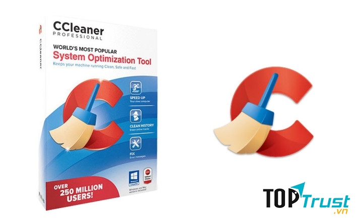 Ccleaner giúp bạn dọn dẹp ổ cứng