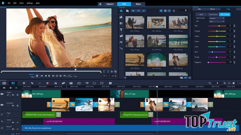 Phần mềm Corel VideoStudio Pro