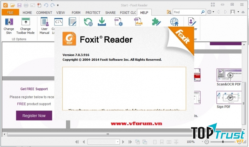 Đọc file PDF dễ dàng hơn với Foxit Reader