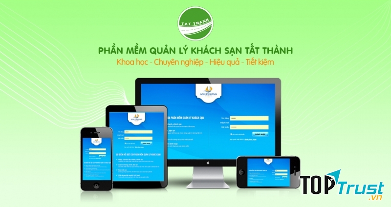 Phần mềm quản lí khách sạn Tất Thành