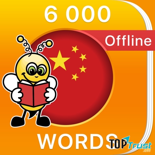 Phần mềm có hơn 15 chủ đề cùng 6000 từ vựng