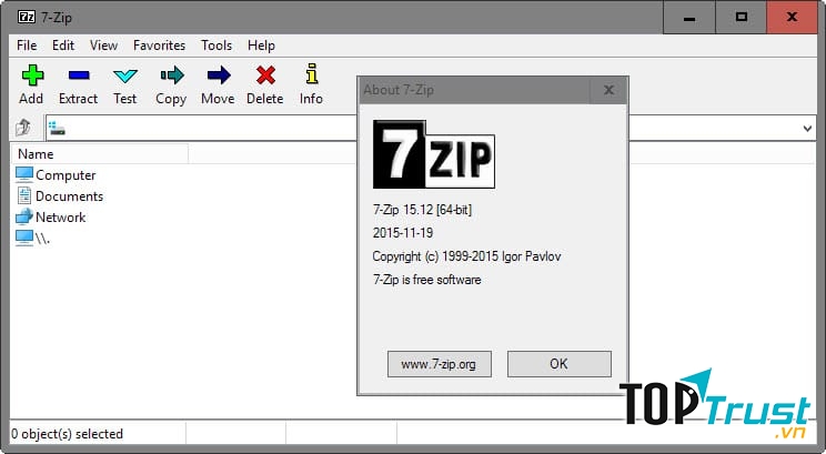 Nén và giải nén các tập tin với 7-Zip