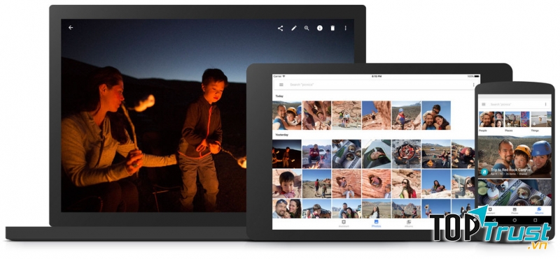 Lưu trữ ảnh cùng với Google Photos