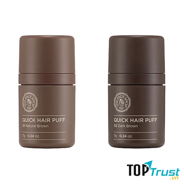 Phấn Nhuộm Tóc Tạm Thời The Face Shop Quick Hair Puff
