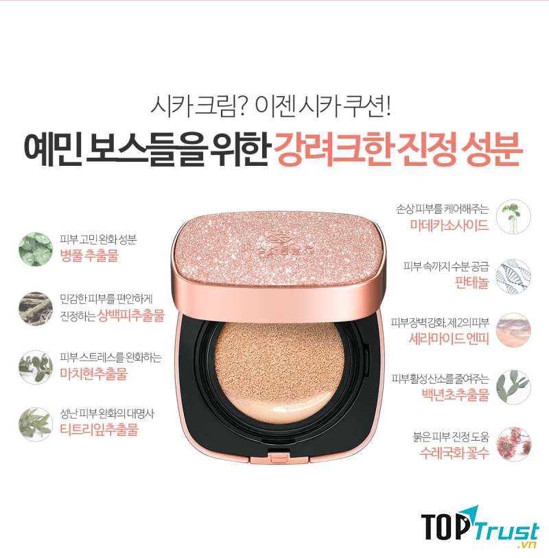 Phấn Nước Cho Da Nhạy Cảm - Nakeup Face One Night Cushion