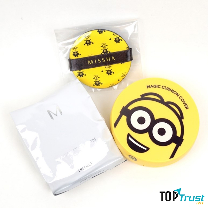 Phấn Nước Missha Minions Magic Cover SPF50/PA+++
