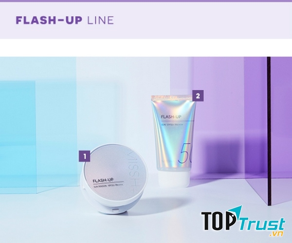 Phấn Nước Trang Điểm Chống Nắng Missha Flash-up Sun Tension SPF 50+ PA++++