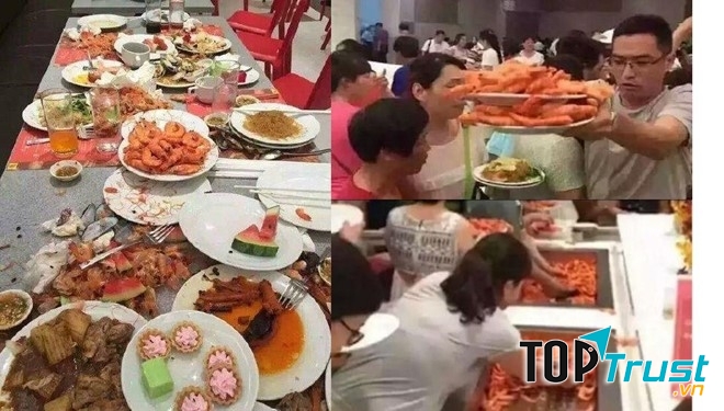 Phí phạm thức ăn trả nghiệp chết đói