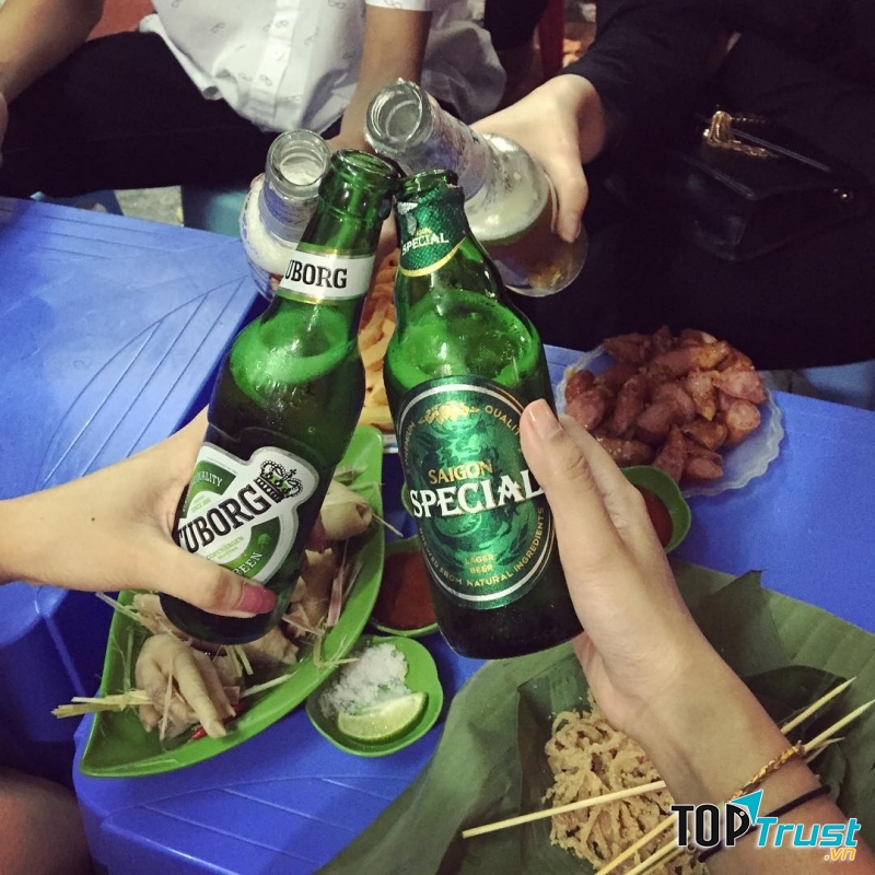 Bia phố cổ rất nổi tiếng