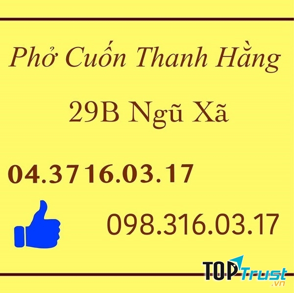 Phở cuốn Thanh Hằng 29B Ngũ Xá