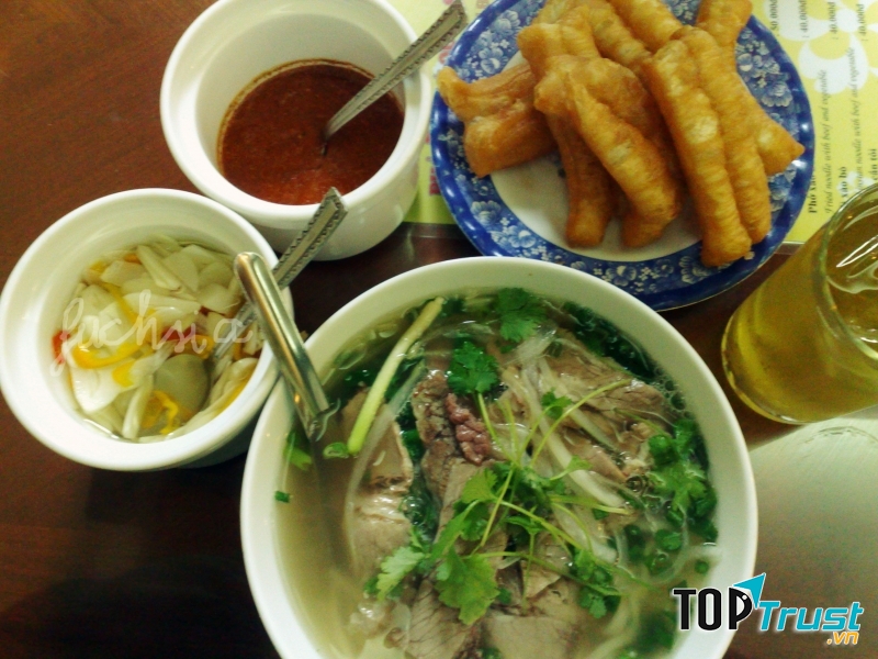 Phở bò Hà Nội mang đậm nét ẩm thực miền Bắc