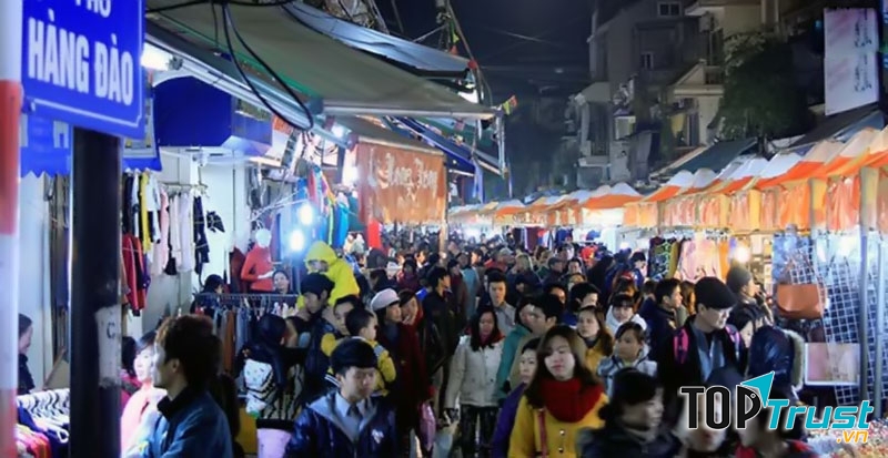 Phố Hàng Ngang, Hàng Đào ở Hà Nội