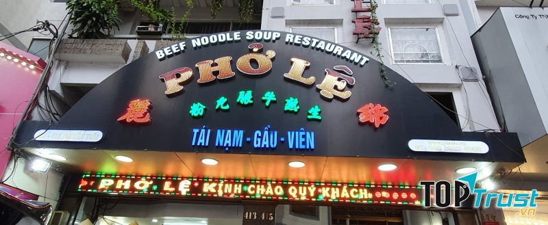 Cơ sở của Phở Lệ