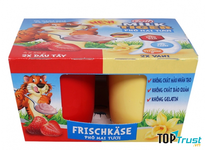 Phô mai tươi Zott Milk Tiger