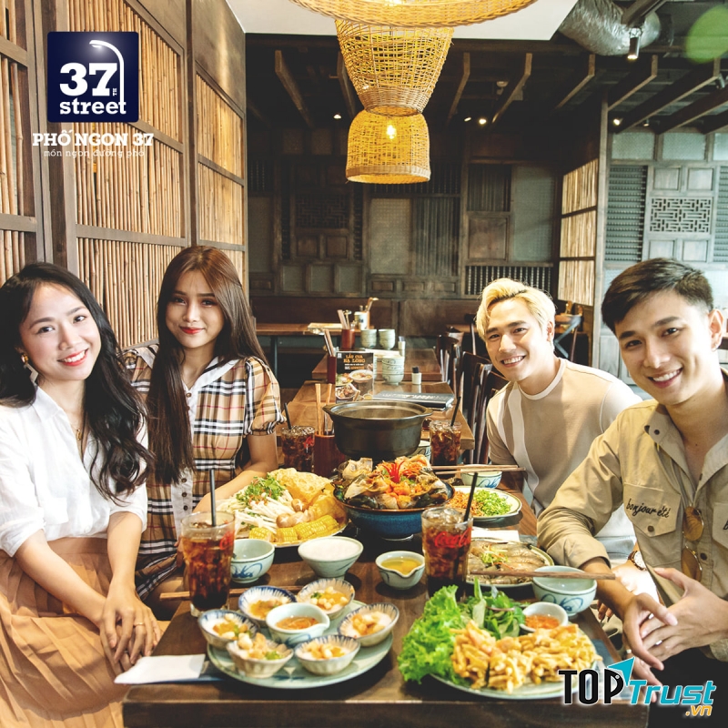 Menu tham khảo Phố Ngon 37