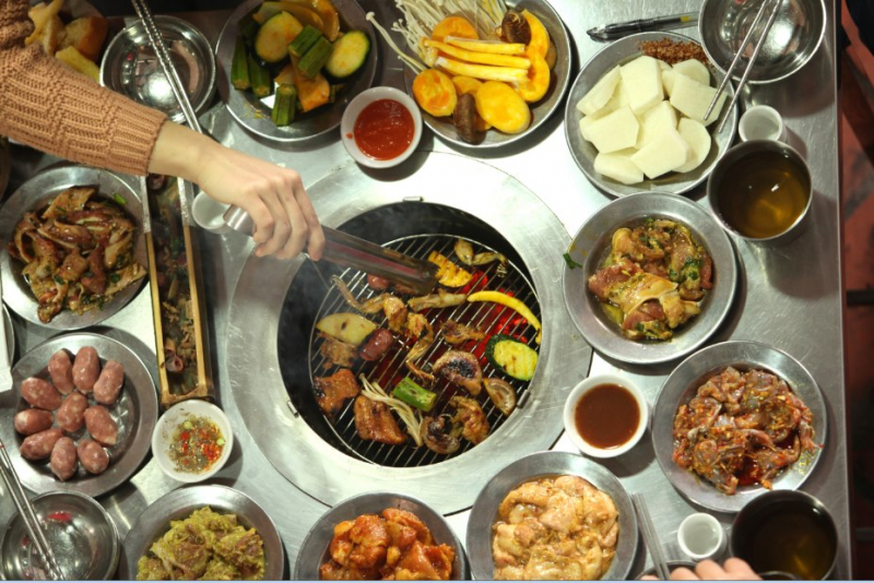 Phố nhắng nướng Đại Cồ Việt