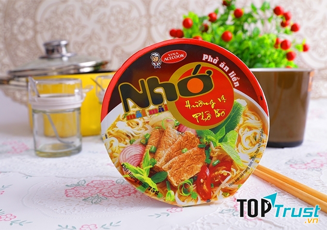 Hình quảng cáo Phở Nhớ