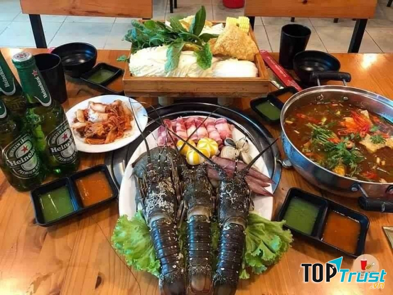 Hải sản tươi sống, cao cấp