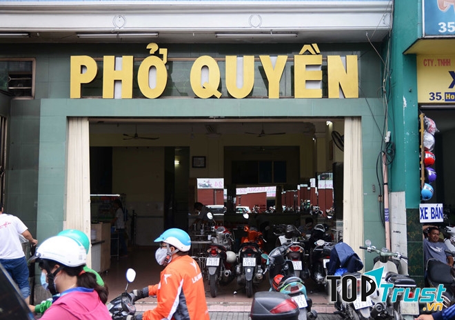 Đây là một quán phở lâu năm