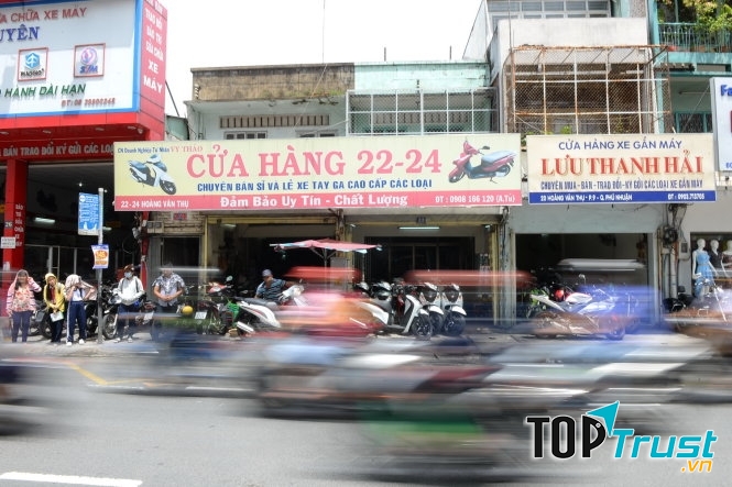 Phố xe máy cũ ngã tư Phú Nhuận