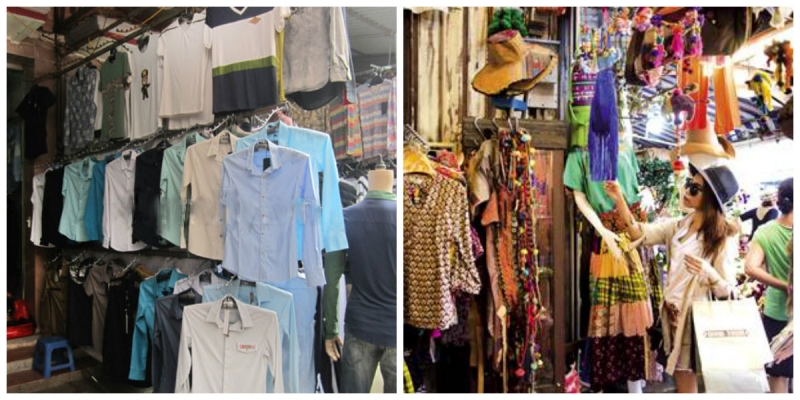 1 shop quần áo trong chợ
