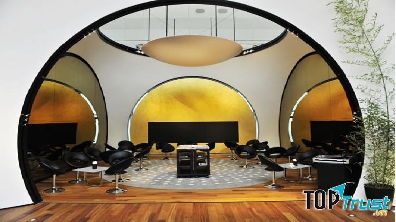 Phòng chờ Finnair ở sân bay Helsinki