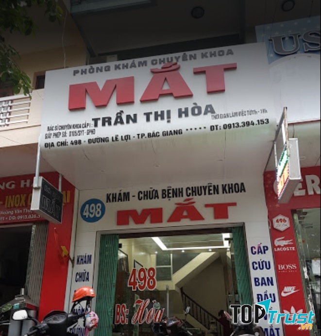 Phòng Khám Chuyên Khoa Mắt Trần Thị Hoà