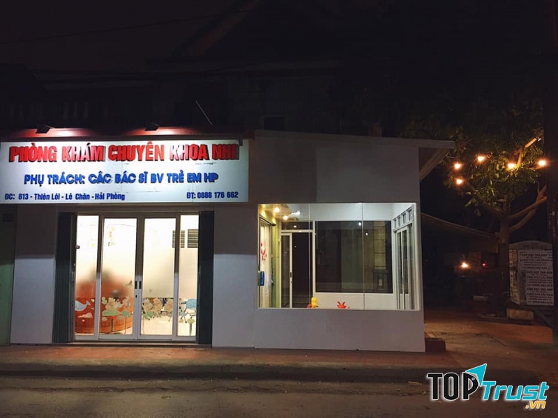 Phòng khám Chuyên khoa Nhi 613 Thiên Lôi.