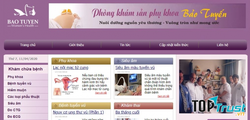 Phòng khám phụ sản Bảo Tuyến