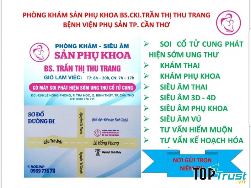 Phòng Khám Sản Phụ Khoa BS, Trần Thị Thu Trang