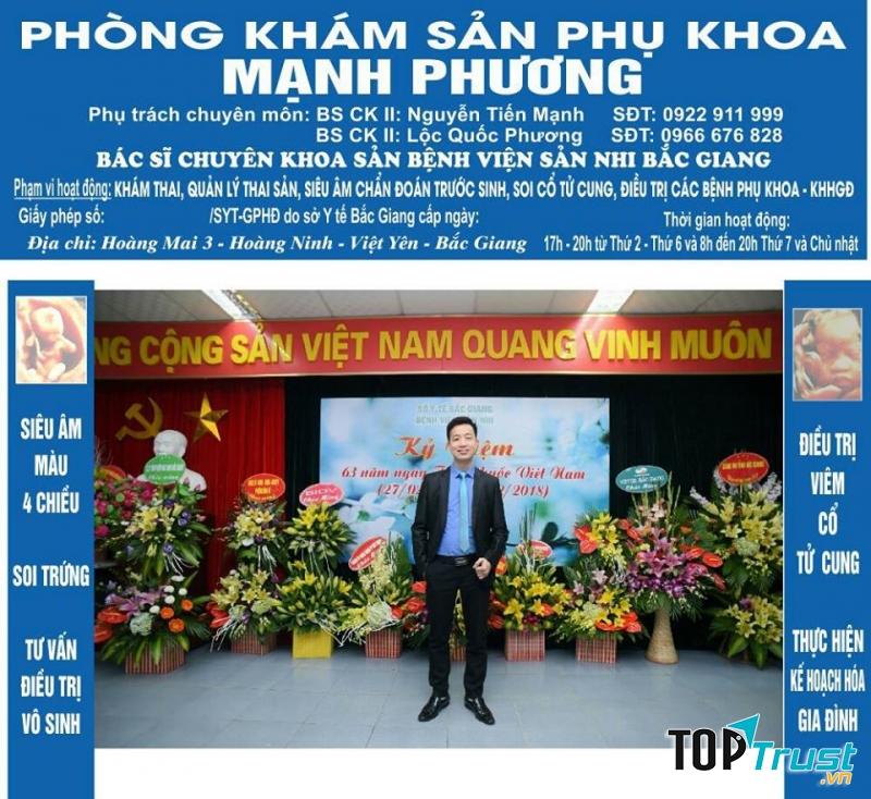 Phòng khám Sản phụ khoa Mạnh Phương